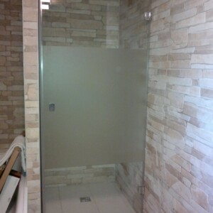 sklenené sprchové dvere